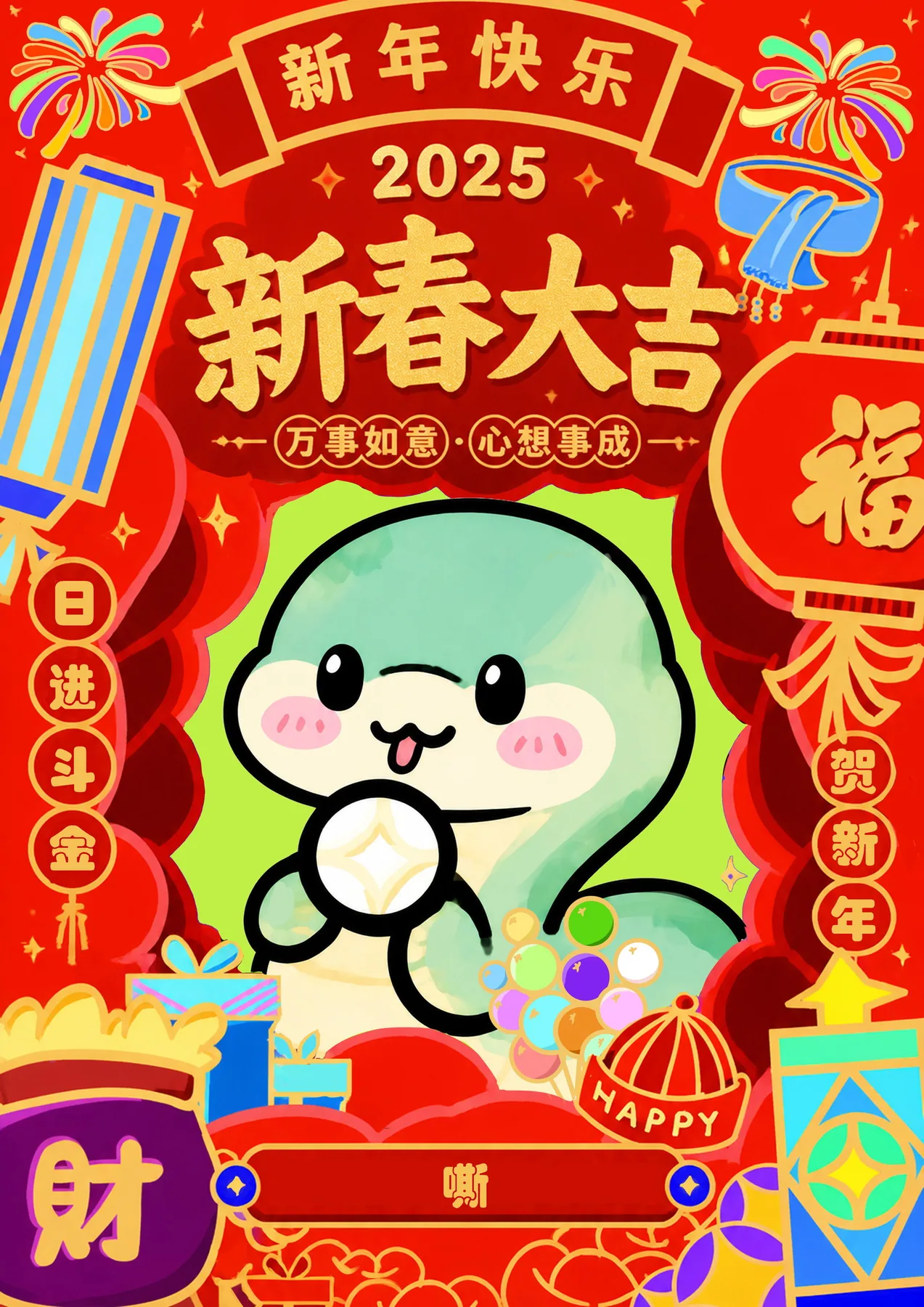海报 嘶 · 巳巳如意